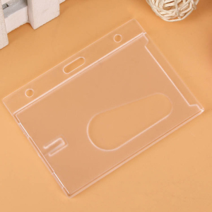 Promotional Clear PVC ID Card Holder with Lanyard (CH-01)