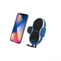 Car Qi Wireless Charger For iPhone XS Max X 8 10w Fast Wireless Charging Wireless Car Charger For Samsung S10 Xiaomi Mi 9