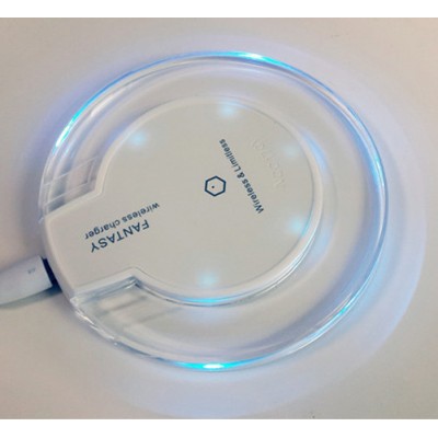 Best Price Transparent Light wireless charger for phone for samsung portable wireless charger